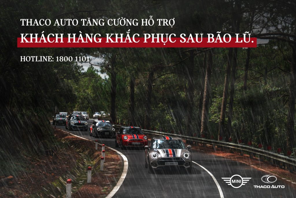 THACO AUTO TĂNG CƯỜNG HỖ TRỢ KHÁCH HÀNG BỊ ẢNH HƯỞNG SAU BÃO